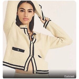 JCREW cardigan  bouclé sweater  JCREW. Size Small As New